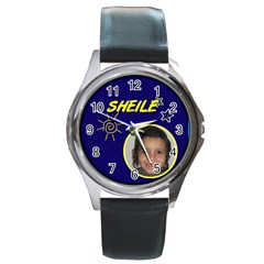 SHEILE - Round Metal Watch