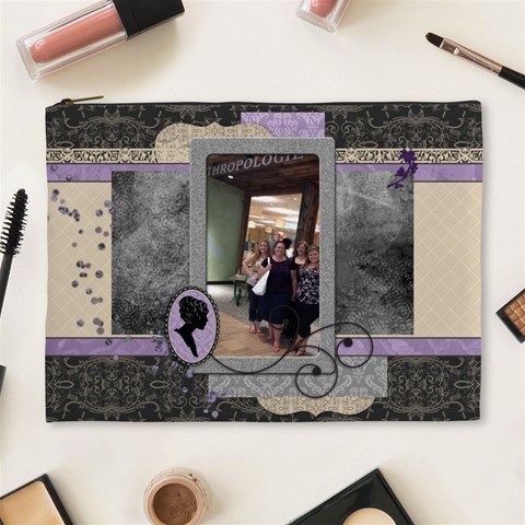 Royal Silhouette Xl Cosmetic Bag By Klh Front