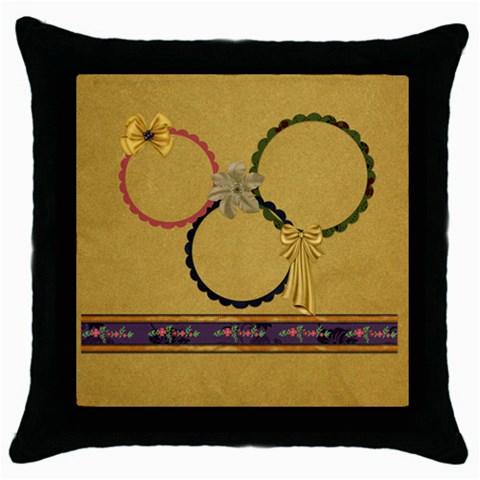 Gypsy Fall Throw Pillow 1 By Lisa Minor Front