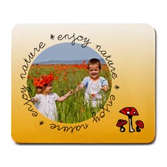 Enjoy nature - mousepad - Large Mousepad