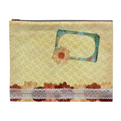 Floral Breeze-Custom Cosmetic Bag (XL)  (7 styles)