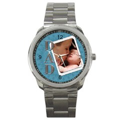 For Dad Sport Metal Watch