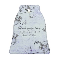 Wedding Favour Bell Ornament Double Sided - Bell Ornament (Two Sides)