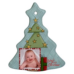 Baby s First Christmas Single Sided Tree Ornament - Ornament (Christmas Tree) 