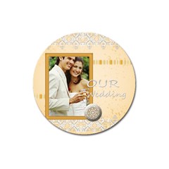 wedding - Magnet 3  (Round)