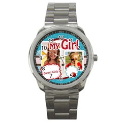 my girl - Sport Metal Watch