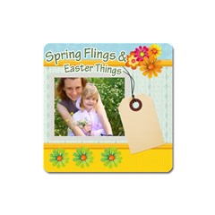 spring of kids - Magnet (Square)