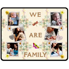 We Are Family Medium Fleece Blanket - Fleece Blanket (Medium)