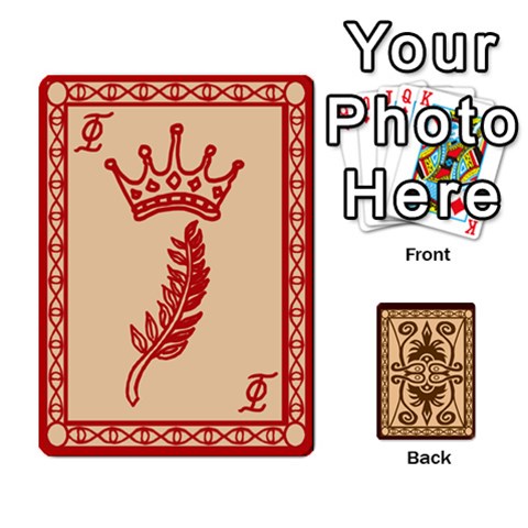 Queen Xwp: King Con s Deck By Thredith Front - SpadeQ