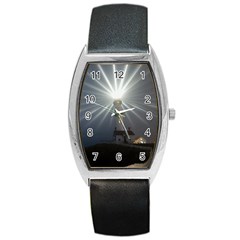 watch - Barrel Style Metal Watch