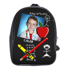 Chalkboard Large School Bag - School Bag (Large)