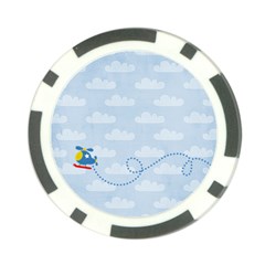 Lil Pilot-Poker Chip - Poker Chip Card Guard