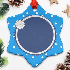 Little Snowflake - Snowflake Ornament (Two Sides)