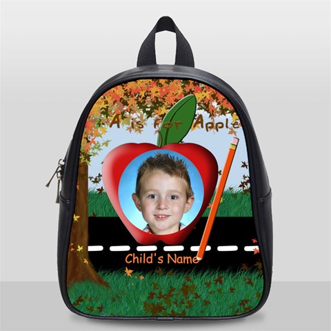 Fall Tree Small School Bag By Chere s Creations Front