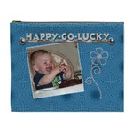 Happy Go Lucky XL Cosmetic Bag - Cosmetic Bag (XL)