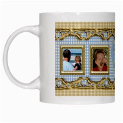 Blue Love You Dad Mug