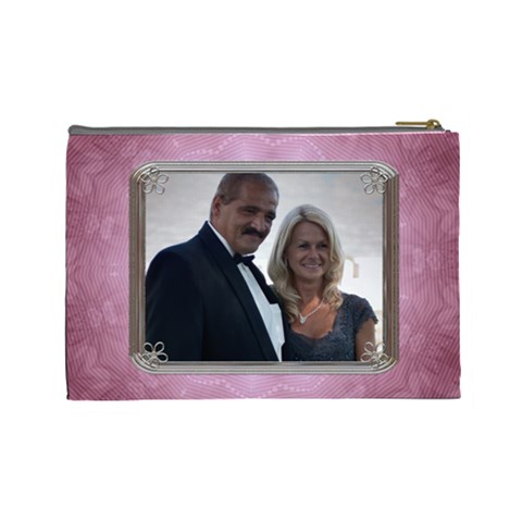 Mother Of The Bride Large Cosmetic Bag By Lil Back