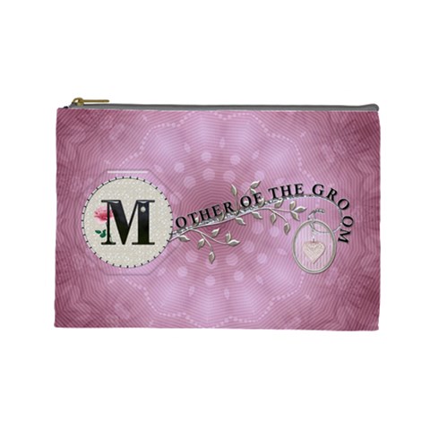 Mother Of The Groom Large Cosmetic Bag By Lil Front