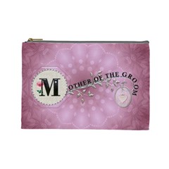 Mother of the Groom Large Cosmetic Bag - Cosmetic Bag (Large)