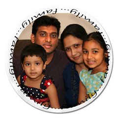 family - Magnet 5  (Round)