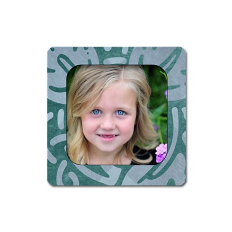 Blue Summer Magnet By Amanda Bunn Front