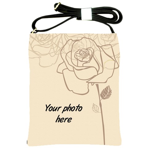 Rose Sling Bag By Elena Petrova Front