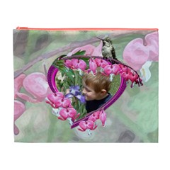 Bleeding Heart XL Cosmetic Bag - Cosmetic Bag (XL)