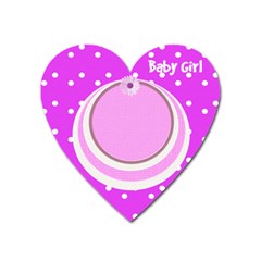 My Baby Girl heart magnet - Magnet (Heart)