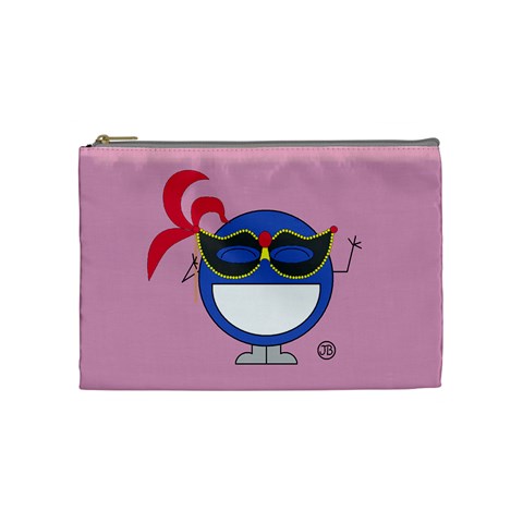 Masquerade Cosmetics Bag (medium) By Giggles Corp Front