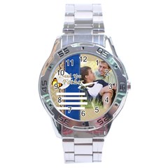fathers day - Stainless Steel Analogue Watch fathers day - Stainless Steel Analogue Watch