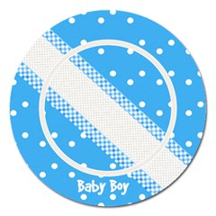 My Baby Boy 5  magnet - Magnet 5  (Round)