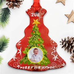 Merry Christmas 2011 Tree Ornament Double Sided - Christmas Tree Ornament (Two Sides)