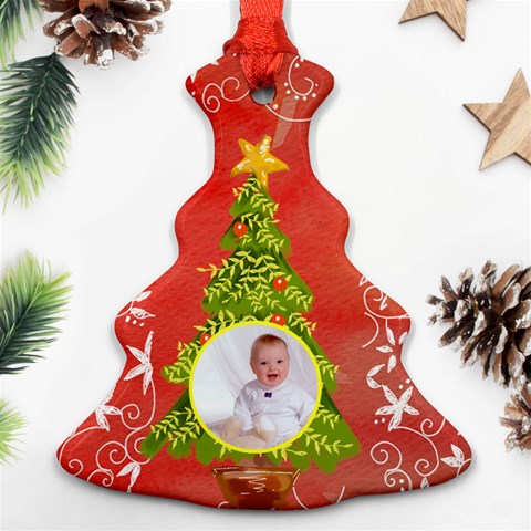 Merry Christmas 2011 Tree Ornament Double Sided By Catvinnat Back
