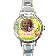 round watch - Round Italian Charm Watch