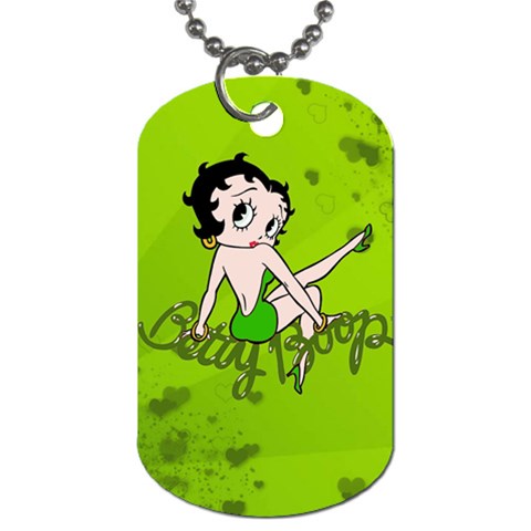 Betty Boop Dog Tag By Krystal Back