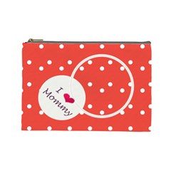 Love Mommy L cosmeic bag - Cosmetic Bag (Large)