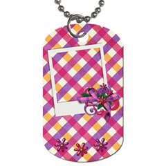 Summer Lovin- Dog tag (2 sides) - Dog Tag (Two Sides)