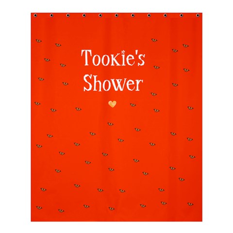 Shower Curtain For Took  By Chantel Reid 60 x72  Curtain