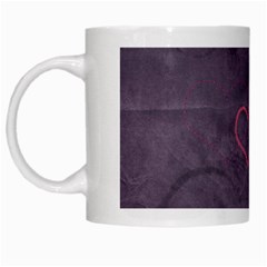 purple - White Mug