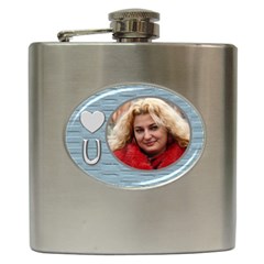 Love You Hip Flask - Hip Flask (6 oz)