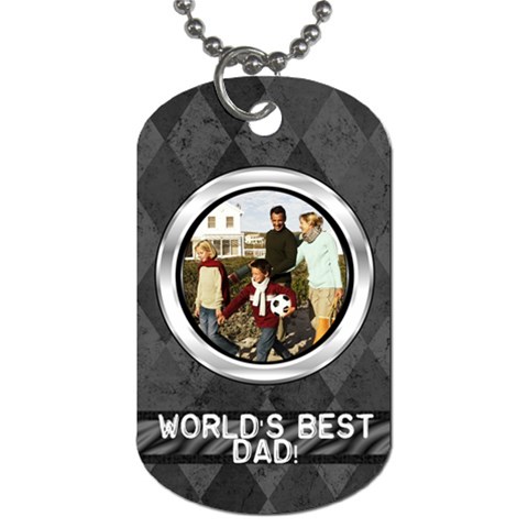 Gray Harlequin Dog Tag Photo Template By Angela Front