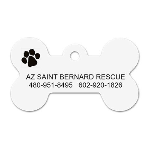 Az Saint Bernard Rescue Tags By Janel Back