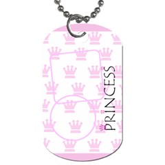 2 Photo Princess Tag - Dog Tag (One Side)