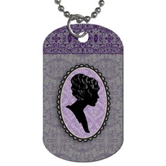 Cameo Locket 2 Sided Dog Tag - Dog Tag (Two Sides)