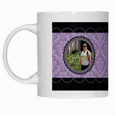 Royal Silhouette White Mug