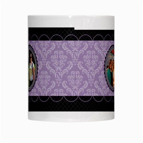 Royal Silhouette White Mug By Klh Center