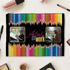 Artist @ Work Extra Large Cosmetic Bag (7 styles) - Cosmetic Bag (XL)