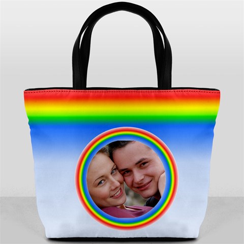 Rainbow Bucket Bag By Deborah Front