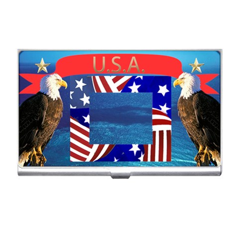Eagle Business Card Holder By Kim Blair Front