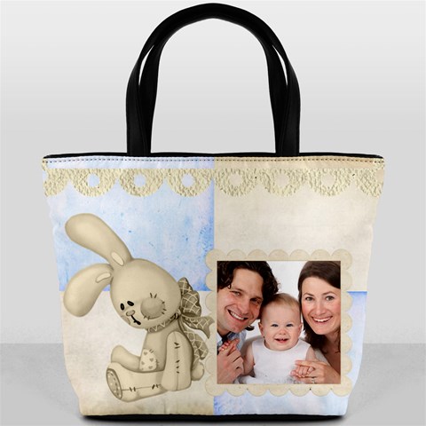Baby Mine Harlequin Bucket Bag By Catvinnat Back